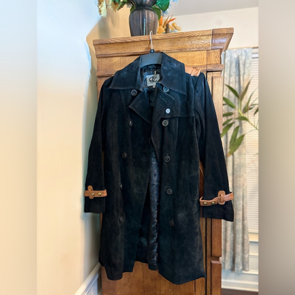 Black Leather coat (Queen Collection)
